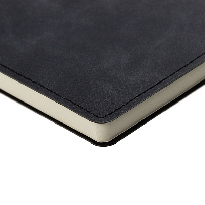 Ежедневник Lable Touch, недатированный, черный