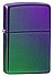 Зажигалка ZIPPO Classic с покрытием Iridescent, латунь/сталь, фиолетовая, матовая, 38x13x57 мм - Фото 1