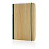 Блокнот Scribe с обложкой из бамбука, А5, 80 г/м² - Фото 1