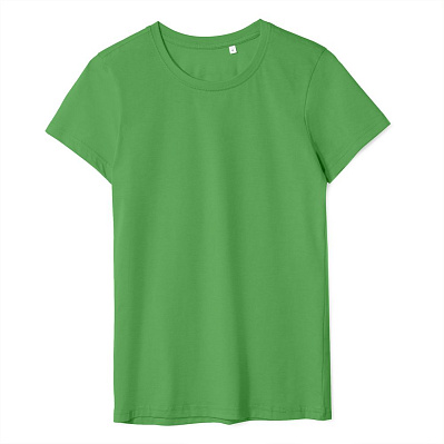 Футболка женская T-bolka Lady, ярко-зеленая (Зеленый)