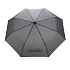 Компактный зонт Impact из RPET AWARE™ с бамбуковой рукояткой, d96 см  - Фото 4
