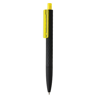 Черная ручка X3 Smooth Touch (Желтый; черный)