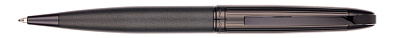 Ручка шариковая Pierre Cardin NOUVELLE, цвет - черненая сталь и антрацитовый. Упаковка E. (Серый)