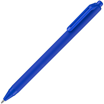 Ручка шариковая Cursive, синяя (Синий)