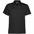 Рубашка поло мужская Eclipse H2X-Dry, черная - Фото 1