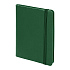 Блокнот SHADY JUNIOR с элементами планирования,  А6, зеленый, кремовый блок, темно-зеленый обрез - Фото 1
