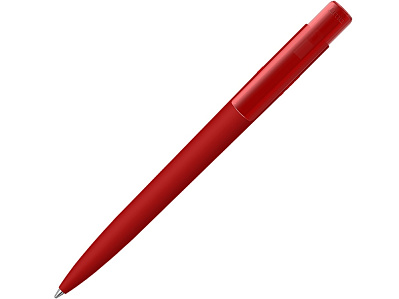 Ручка шариковая RECYCLED PET PEN PRO K transparent GUM soft-touch (Красный)