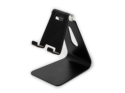 Подставка для смартфона с регулируемым углом Swip, металл (Черный)