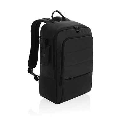 Дорожный рюкзак для ноутбука Armond из rPET AWARE™, 15,6” (Черный;)