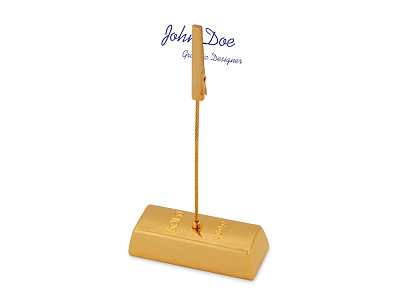 Держатель для документов Слиток золота