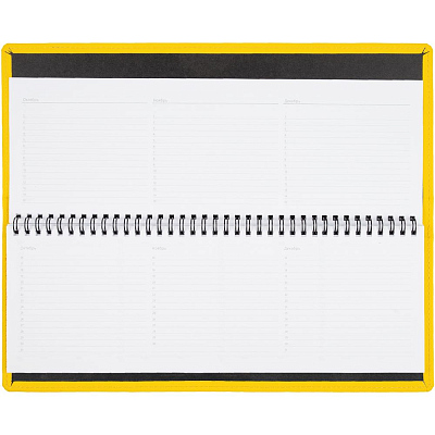 Планинг Grade на заказ, недатированный, желтый