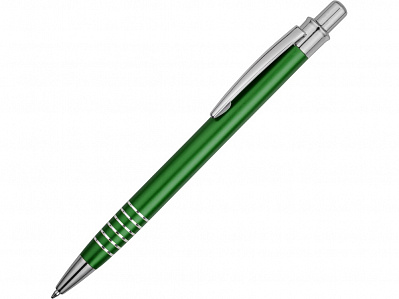 Ручка металлическая шариковая Бремен (Зеленый/серебристый)