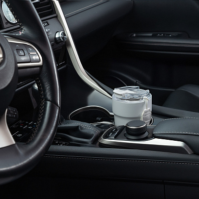 Термокружка вакуумная Монако (Monaco), бежевый