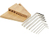 Набор инструментов Allen с шестигранным ключом из бамбука - Фото 4