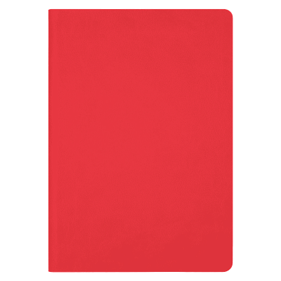 Ежедневник Латте софт-тач (Latte soft touch) недатированный, красный