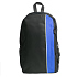 Рюкзак PLUS, чёрный/синий, 44 x 26 x 12 см, 100% полиэстер 600D - Фото 1