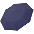 Зонт складной Fiber Alu Light, темно-синий - Фото 2