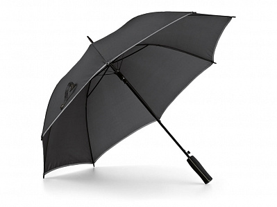 Зонт с автоматическим открытием JENNA (Серебристый матовый)