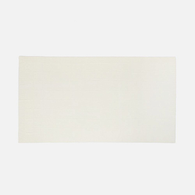 Плед Quadrisma, белый (молочный)