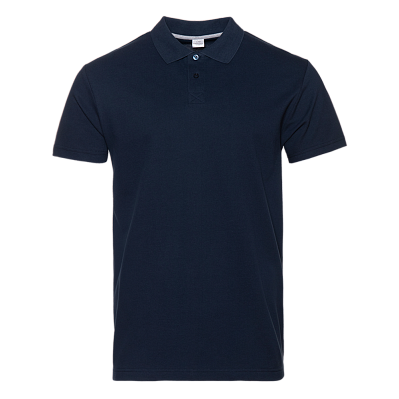 Рубашка поло унисекс STAN хлопок 185, 04U (Тёмно-синий)