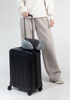 Подушка "Cloud" для путешествий в футляре, серый