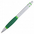 Ручка шариковая Boomer, с зелеными элементами - Фото 3