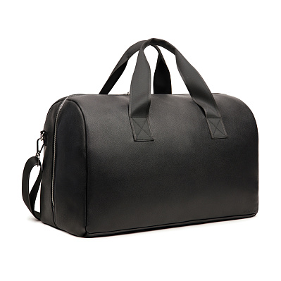 Дорожная сумка VINGA Bermond из переработанного полиуретана RCS (Черный;)