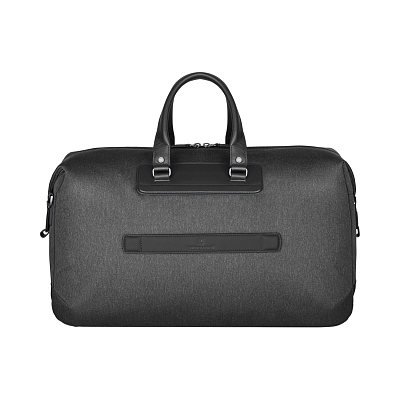 Дорожная сумка VICTORINOX Architecture Urban2 Weekender, серый, полиэстер/кожа, 24x56x30 см, 45 л