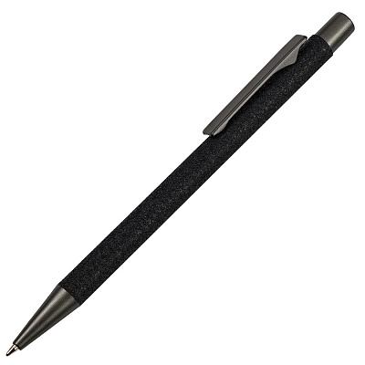 Ручка шариковая FACTOR FOLIO (Черный, серебристый)