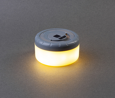 Фонарь-гирлянда "Twinkle", серый с белым