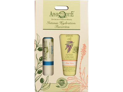 Косметический набор Интенсивное увлажнение с алоэ вера