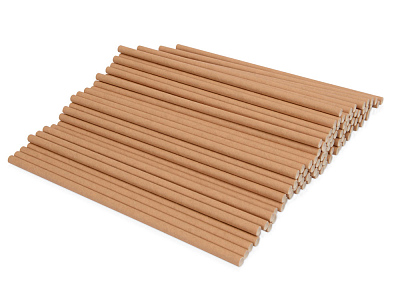 Набор крафтовых трубочек Kraft straw