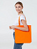 Холщовая сумка Avoska, оранжевая - Фото 4