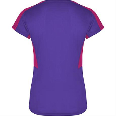 Спортивная футболка SUZUKA женская, ЛИЛОВЫЙ/ТЕМНО-РОЗОВЫЙ 2XL