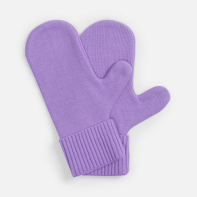 Варежки Yong, светло-голубые (Сиреневый)