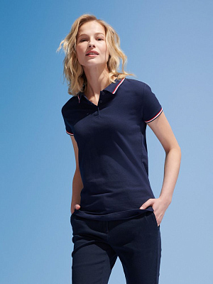 Рубашка поло женская Prestige Women, темно-синяя