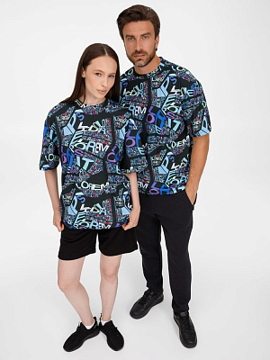 Футболка из бифлекса Morfiss с полной запечаткой на заказ