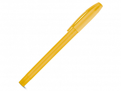 Ручка пластиковая шариковая LEVI (Желтый)