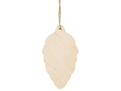 Деревянная подвеска на елку Cedar