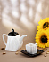 Набор чайный на 4 персоны "Соната", белый/черный - Фото 5