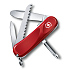 Нож перочинный VICTORINOX Junior 09, 85 мм, 8 функций, с фиксатором лезвия, красный - Фото 1