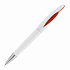 Ручка шариковая "Sophie", белый с красным - Фото 1