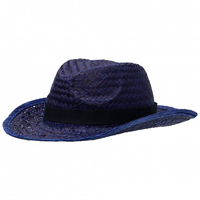 Шляпа Daydream, синяя с черной лентой (Синий)