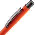 Ручка шариковая Atento Soft Touch, оранжевая - Фото 4