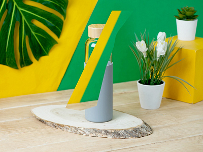 Стеклянная бутылка для воды в силиконовом чехле Refine