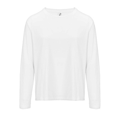 Футболка с длинным рукавом женская Monarch Women, белая (Белый)