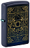 Зажигалка ZIPPO Elements Design с покрытием Navy Matte, латунь/сталь, синяя, матовая, 38x13x57 мм - Фото 1