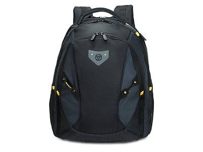 Рюкзак МЕГАПОЛИС с отделением для ноутбука 15.6 (Черный/серый)