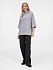 Футболка оверсайз унисекс с капюшоном Neofit, светло-серая - Фото 12