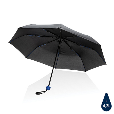 Компактный плотный зонт Impact из RPET AWARE™, d97 см  (Королевский синий;)